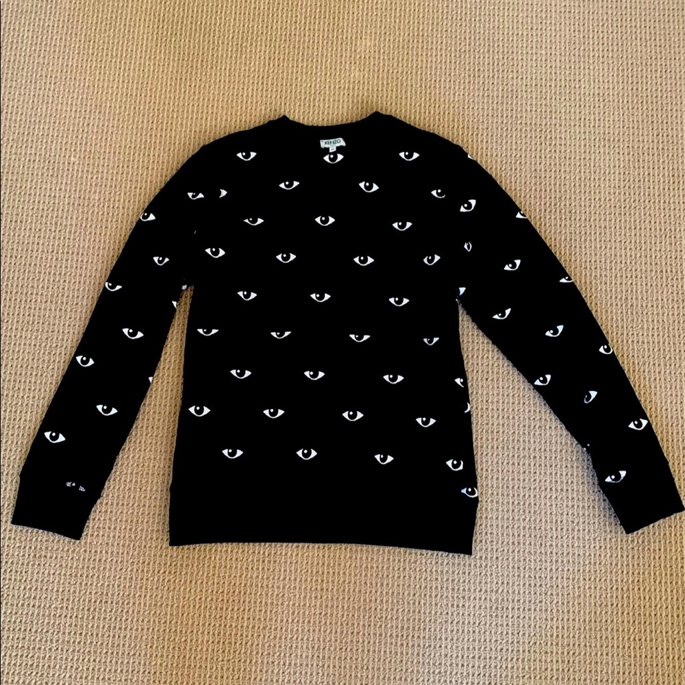 Kenzo rare & discontinued eye all over jumper